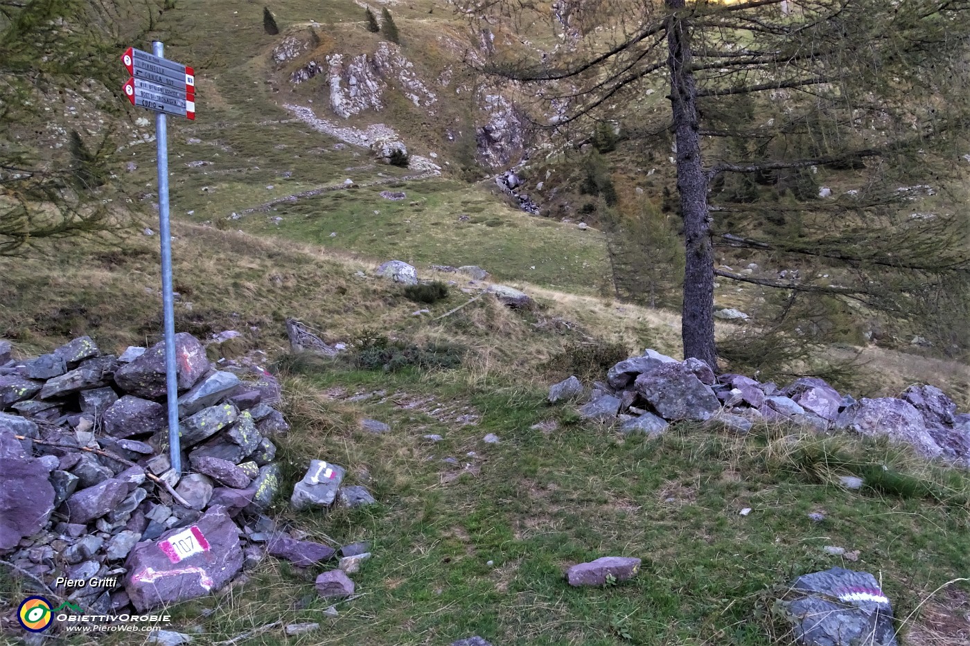 87 All'Alpeggio Valletto (1600 m) proseguo a dx per Casera Valletto.JPG